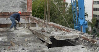 Демонтаж бетонной плиты: цена за м2 от 2112 рублей в Электростали